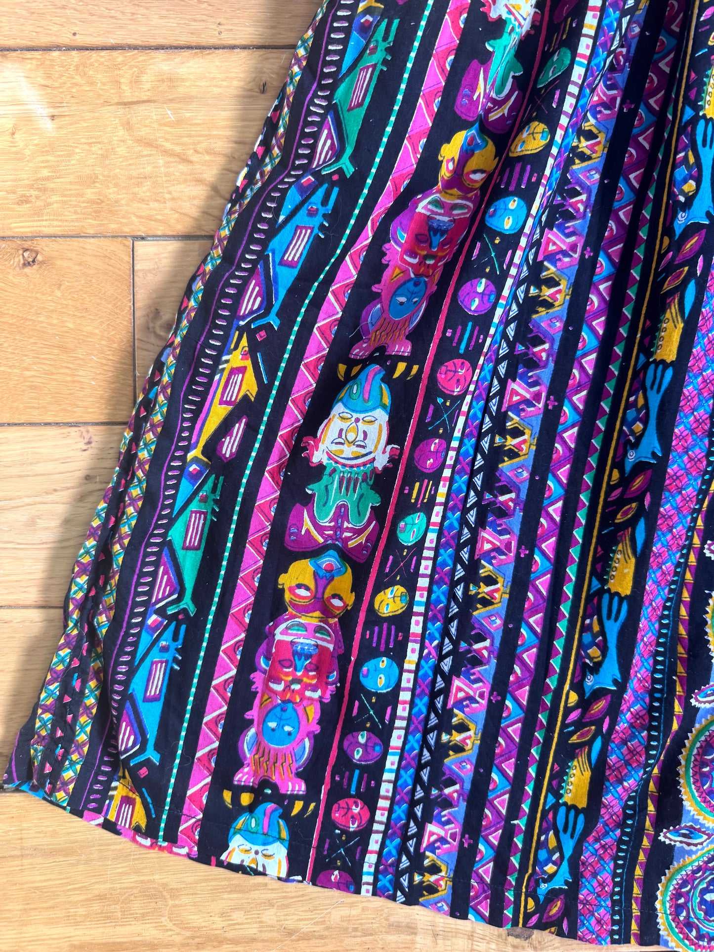 Phool Indian cotton tribal print dress