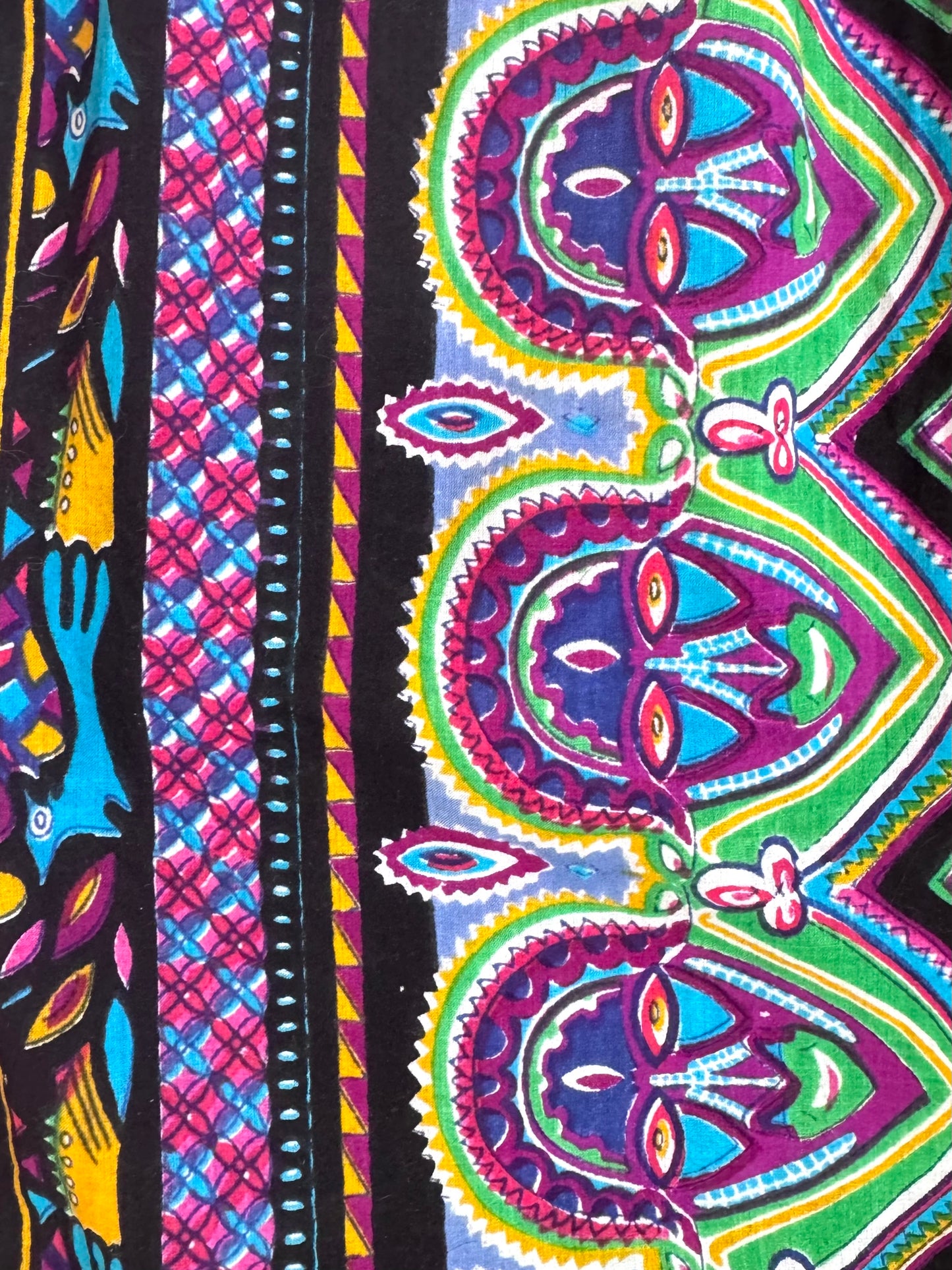 Phool Indian cotton tribal print dress