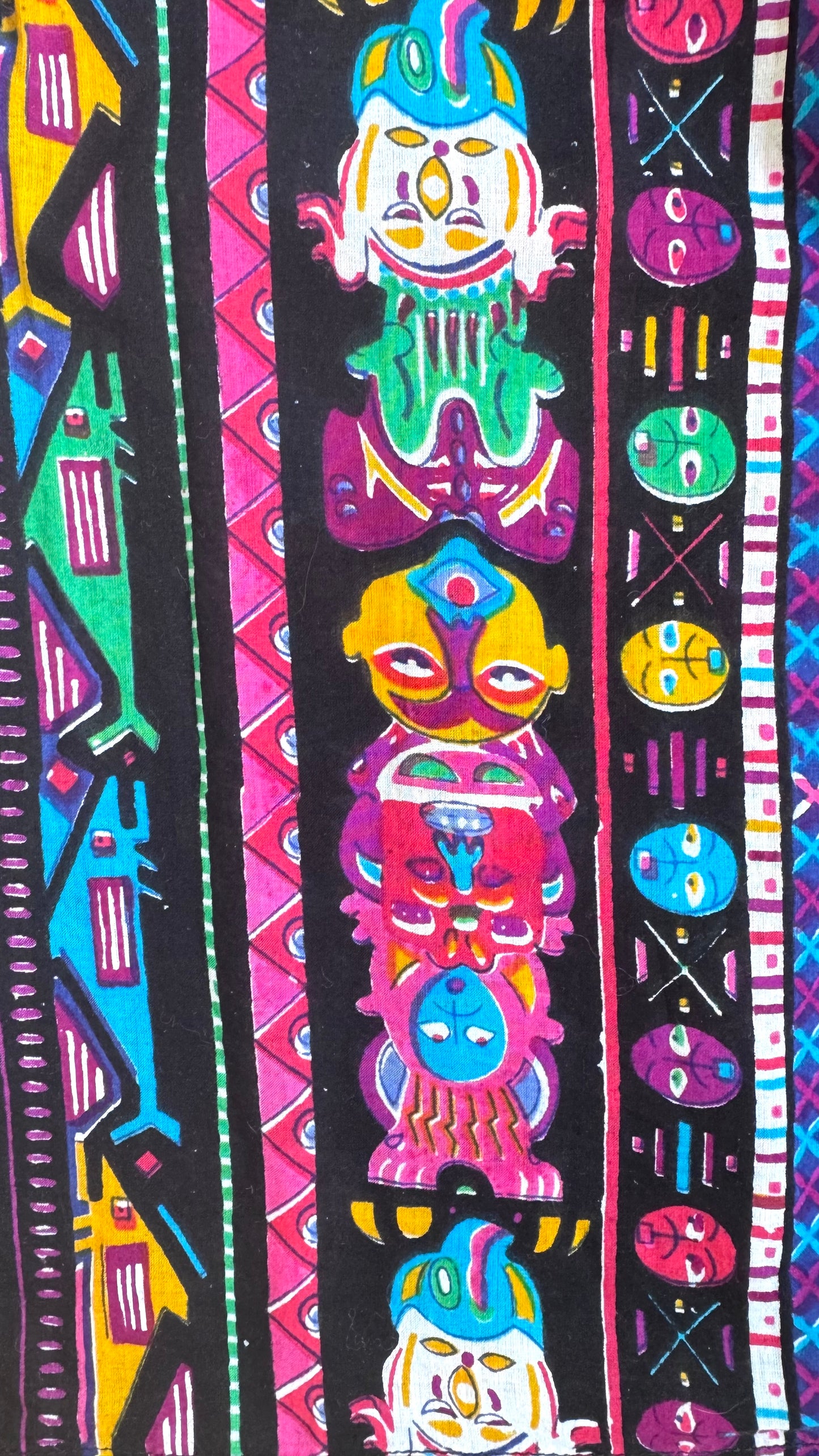 Phool Indian cotton tribal print dress